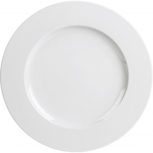 Wide Rimmed Plate - Porcelain - Raio - 29cm (11.5&quot;)