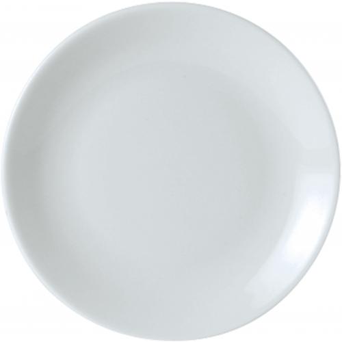 Coupe Plate - Porcelain - Universal Dine - 24cm (9.5&quot;)