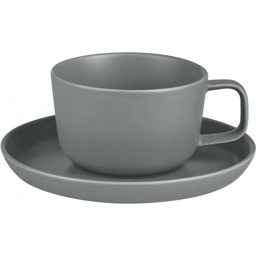 Beverage Cup - Porcelain - Nordika - Grey - 32cl (11.25oz)