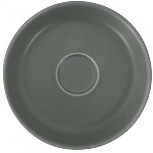 Saucer - Porcelain - Nordika - Grey - 12cm (4.75&quot;)