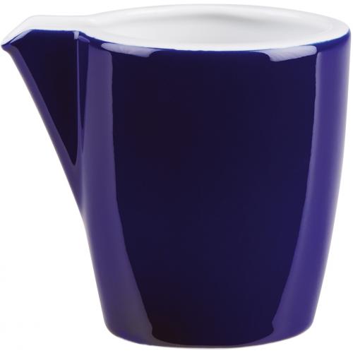 Milk Jug - Porcelain - Caf&#233; - Dark Blue - 16cl (5.5oz)