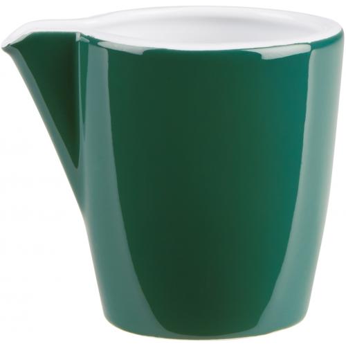 Milk Jug - Porcelain - Caf&#233; - Dark Green - 16cl (5.5oz)