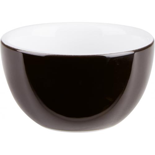 Sugar Bowl - Porcelain - Caf&#233; - Black - 17cl (6oz)