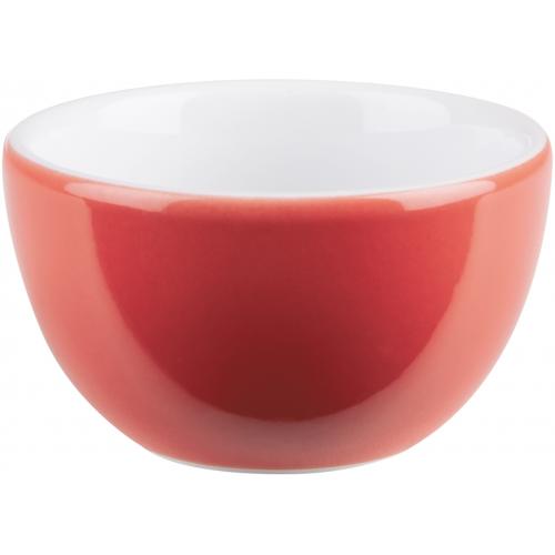 Sugar Bowl - Porcelain - Caf&#233; - Red - 17cl (6oz)