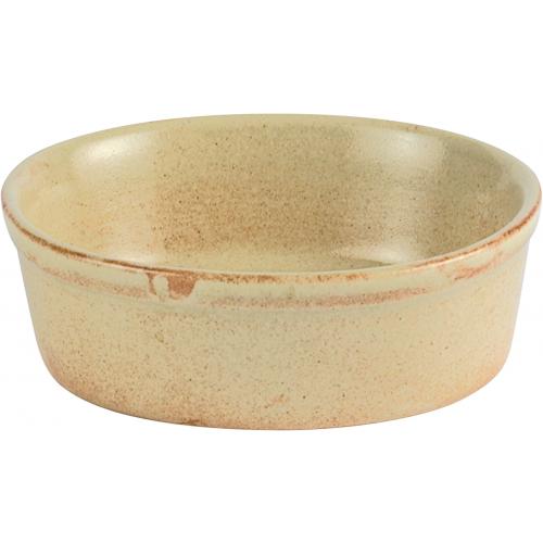 Pie Dish - Oval - Stoneware - Flame - 15cm (6&quot;) - 45cl (15oz)