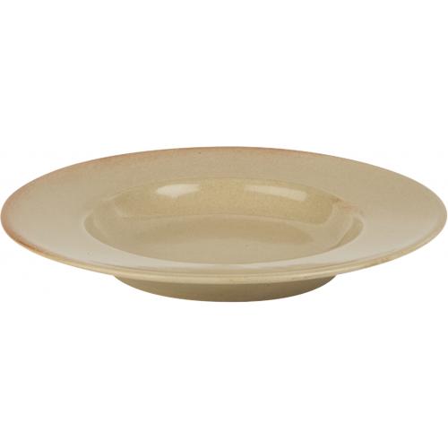 Pasta Plate - Stoneware - Flame - 25cm (9.75&quot;)