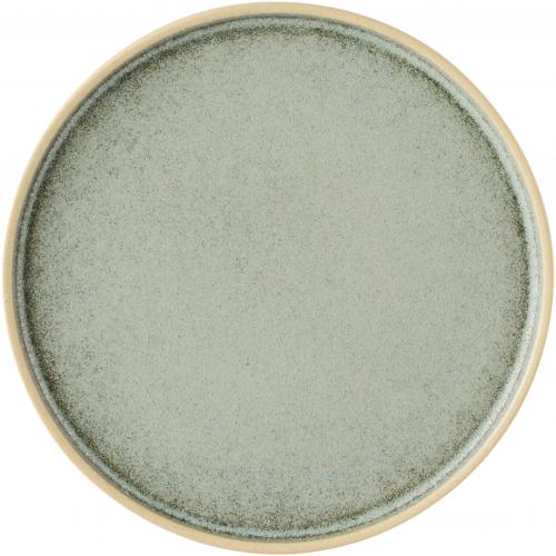 Presentation Plate - Low Profile - Stoneware - Pistachio - 21cm (8.25&quot;)