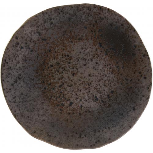 Organic Round Plate - Stoneware - Ironstone - 17cm (6.75&quot;)