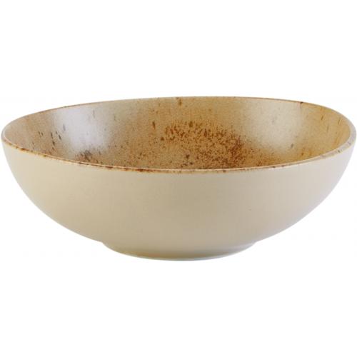 Round Bowl - Stoneware - Natura - 17cm (6.75&quot;) - 50cl (17oz)