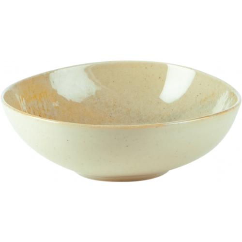 Round Bowl - Stoneware - Pearl - 17cm (6.75&quot;) - 50cl (17oz)