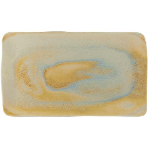 Plate - Rectangular - Stoneware - Pearl - 37cm (14.5&quot;)