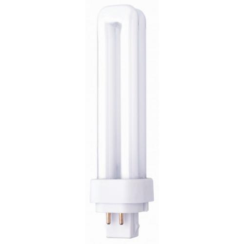 Fluorescent Lightbulb - PL-D/E 4 pin - White - 13w