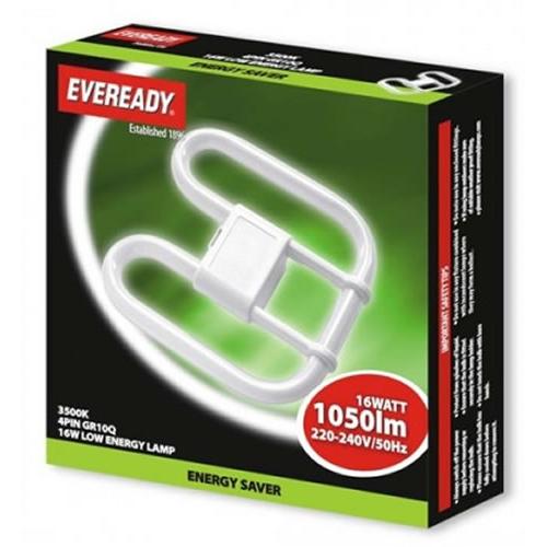 2D Energy Saver Bulb - Eveready - 4 pin - 16w