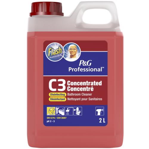 Disinfecting Bathroom Cleaner - Concentrated - Flash - C3 - 2L