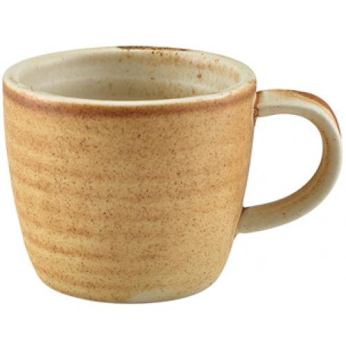 Beverage Cup - Bowl Shaped - Terra Porcelain - Roko Sand - 9cl (3oz)