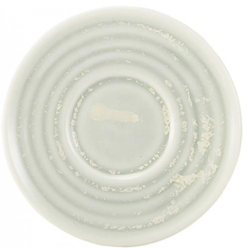 Saucer - Terra Porcelain - Pearl - 11.5cm (4.5&quot;)