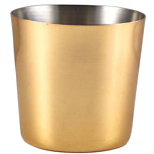 Serving Cup - Stainless Steel - Gold Plated - 42cl (14.8oz)