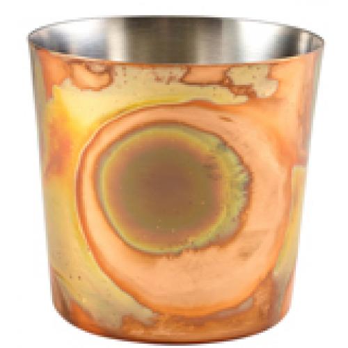 Serving Cup - Stainless Steel - Burnt Copper Plated - 42cl (14.8oz)