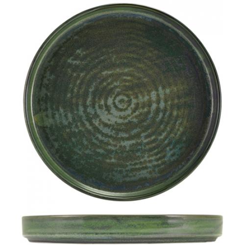 Presentation Plate - Terra Porcelain - Aqua Green - 26cm (10.25&quot;)