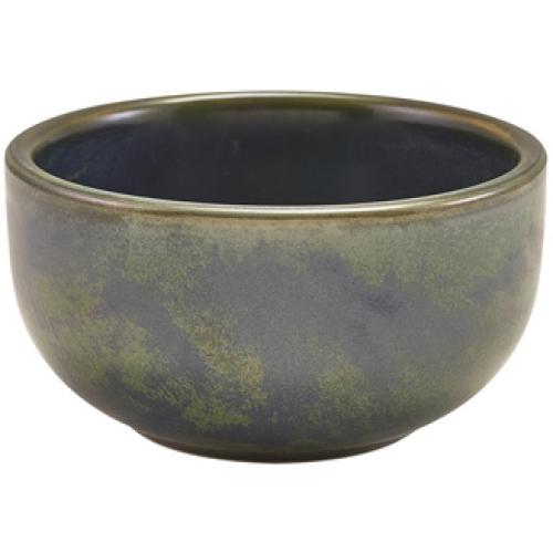 Round Bowl - Terra Porcelain - Aqua Green - 11.5cm (4.5&quot;) - 36cl (12.5oz)