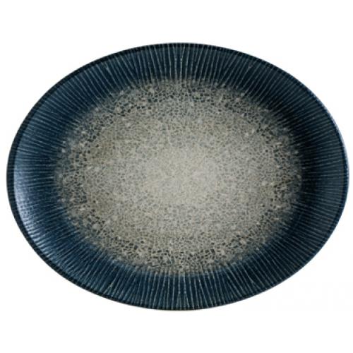 Plate - Oval - Arctic - Moove - 25cm (9.75&quot;)