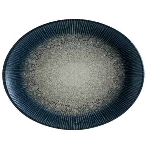 Plate - Oval - Arctic - Moove - 31cm (12.25&quot;)