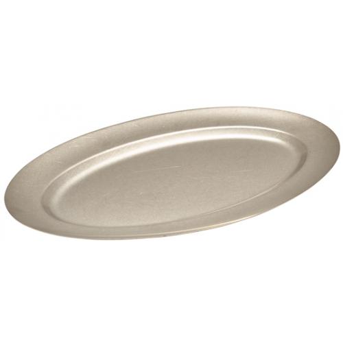 Platter - Oval - Vintage Steel - 48cm (19&quot;)