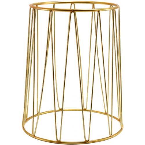 Crown Buffet Riser - Anti-Slip Coated - Round - Gold - 30cm (11.75&quot;)