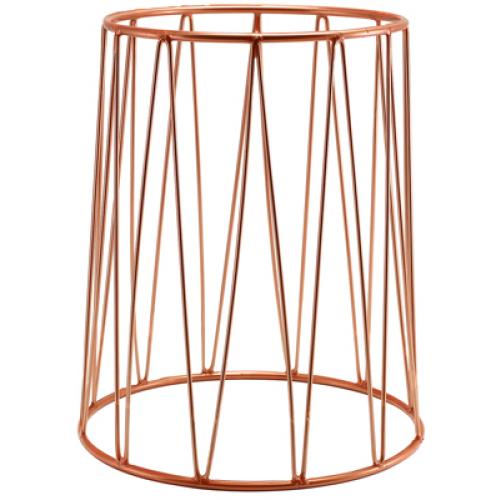 Crown Buffet Riser - Anti-Slip Coated - Round - Copper - 30cm (11.75&quot;)