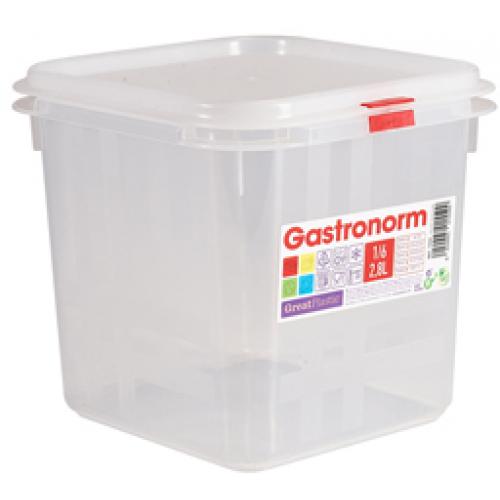 Storage Container - GN 1/6 - 15cm (6&quot;) Deep - 2.8L