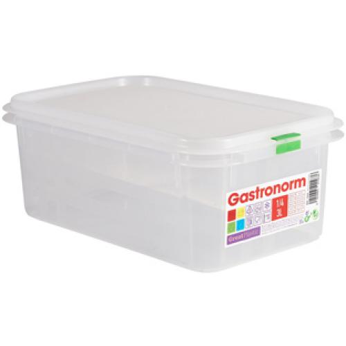 Storage Container - GN 1/4 - 10cm (4&quot;) Deep - 3L