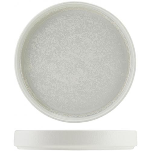 Presentation Plate - Low Profile - Incise Porcelain - Lustre - 20cm (7.75&quot;)