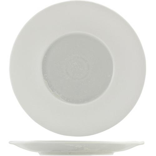 Winged Plate - Incise Porcelain - Lustre - 28.5cm (11.25&quot;)