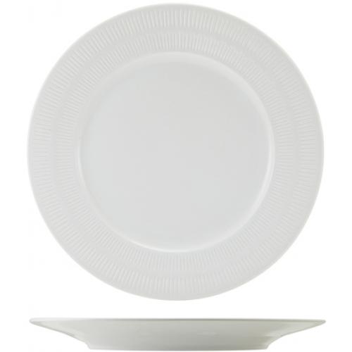 Winged Plate - Incise Porcelain - Solara - 27cm (10.5&quot;)