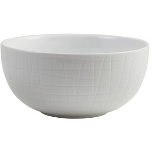 Round Bowl - Incise Porcelain - Lavara - 14cm (5.5&quot;) - 60cl (21oz)