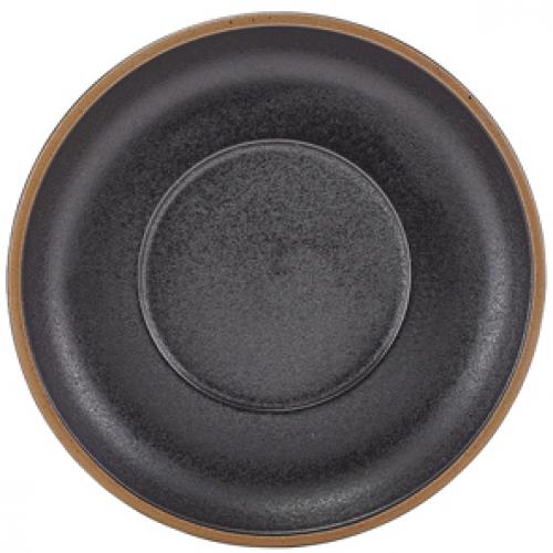 Saucer - Stoneware - Kava - Black - 16cm (6.25&quot;)
