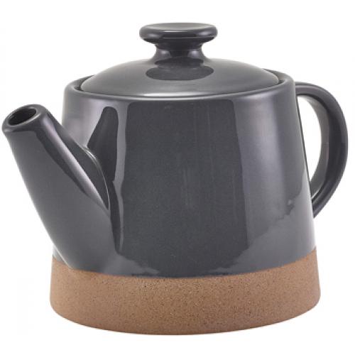 Teapot - Stoneware - Kava - Dark Grey - 48cl (17oz)