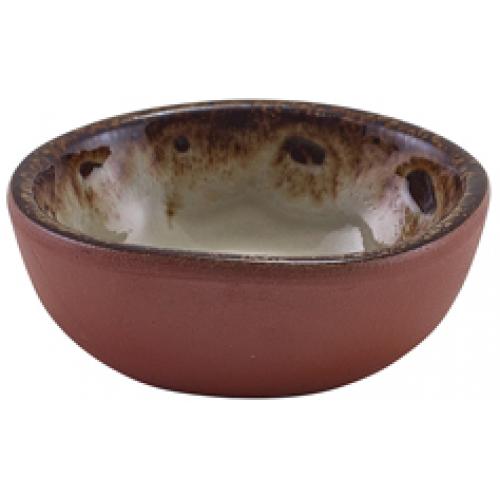Round Bowl - Terracotta - Sabrosa - Stone - 7.5cm (3&quot;) - 5cl (1.75oz)