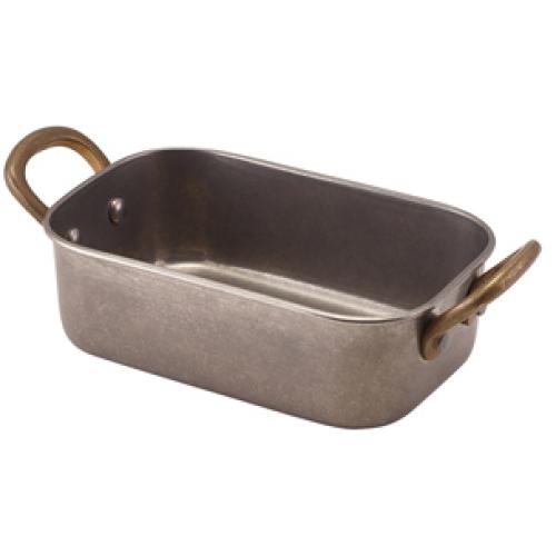 Roaster - Oblong - Mini Presentation - Vintage Steel - 50cl (17.5oz)