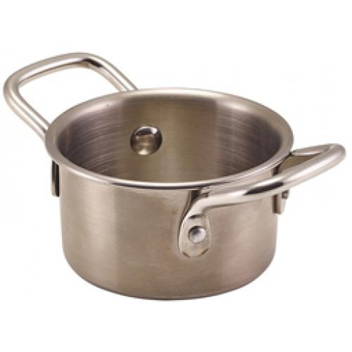 Casserole - Mini - Round - Stainless Steel - 20cl (7oz)