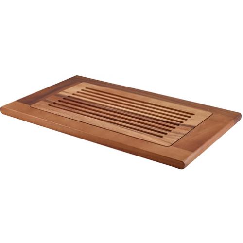 Slatted Bread Board - Acacia Wood - GN 1/1