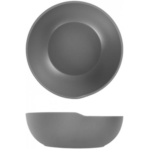 Round Bowl - Melamine - Copenhagen - Grey - 20cm (8&quot;) - 1.2L (42.25oz)