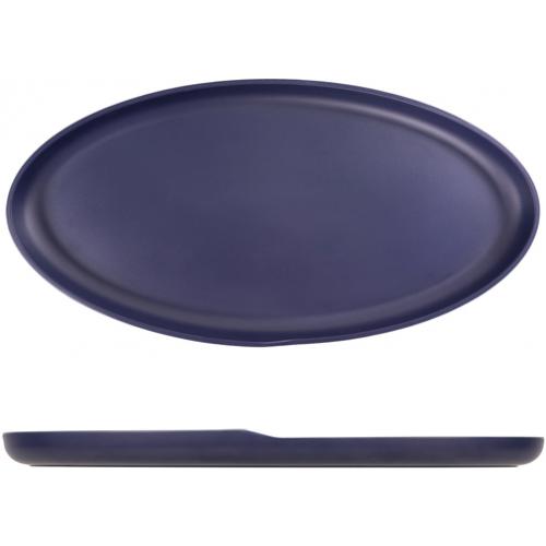 Dish - Oval - Melamine - Copenhagen - Denim Blue - 55cm (21.75&quot;)