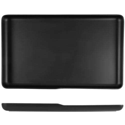 Platter - Rectangular - Melamine - Copenhagen - Black - GN 1/1