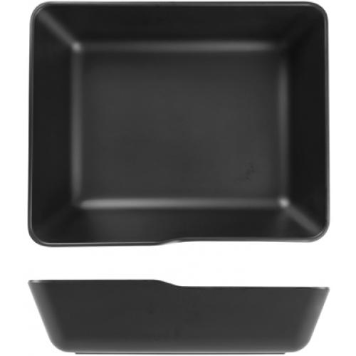 Dish - Rectangular - Deep - Melamine - Copenhagen - Black - GN 1/2 - 4.5L (158.5oz)
