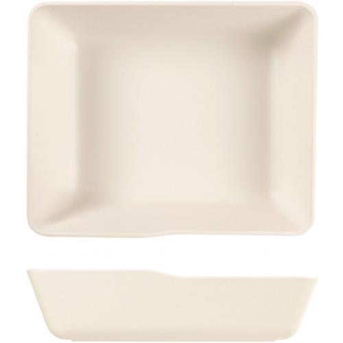 Dish - Rectangular - Deep - Melamine - Copenhagen - White - GN 1/2 - 4.5L (158.5oz)