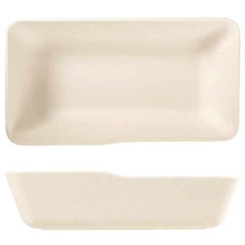 Dish - Rectangular - Deep - Melamine - Copenhagen - White - GN 1/3 - 3L (105.5oz)