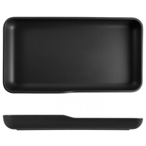 Platter - Rectangular - Melamine - Copenhagen - Black - GN 1/3