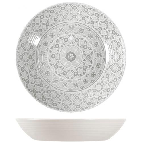 Round Bowl - Melamine - Marrakesh - White - 42.5cm (16.75&quot;) - 7.5L (264oz)