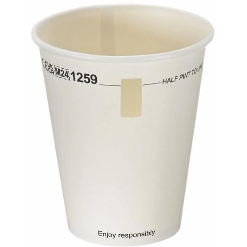 Paper Cup - Cold Drink - With Window - Aqueous Lined - 12.25oz (35cl) - 90mm dia